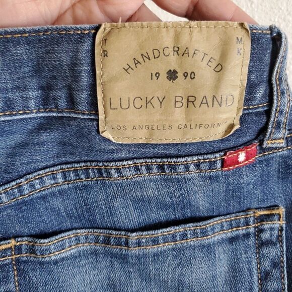 Lucky Brand Jeans Mens 32x30 Medium Wash Mid Rise 429 Classic Straight - Picture 16 of 16